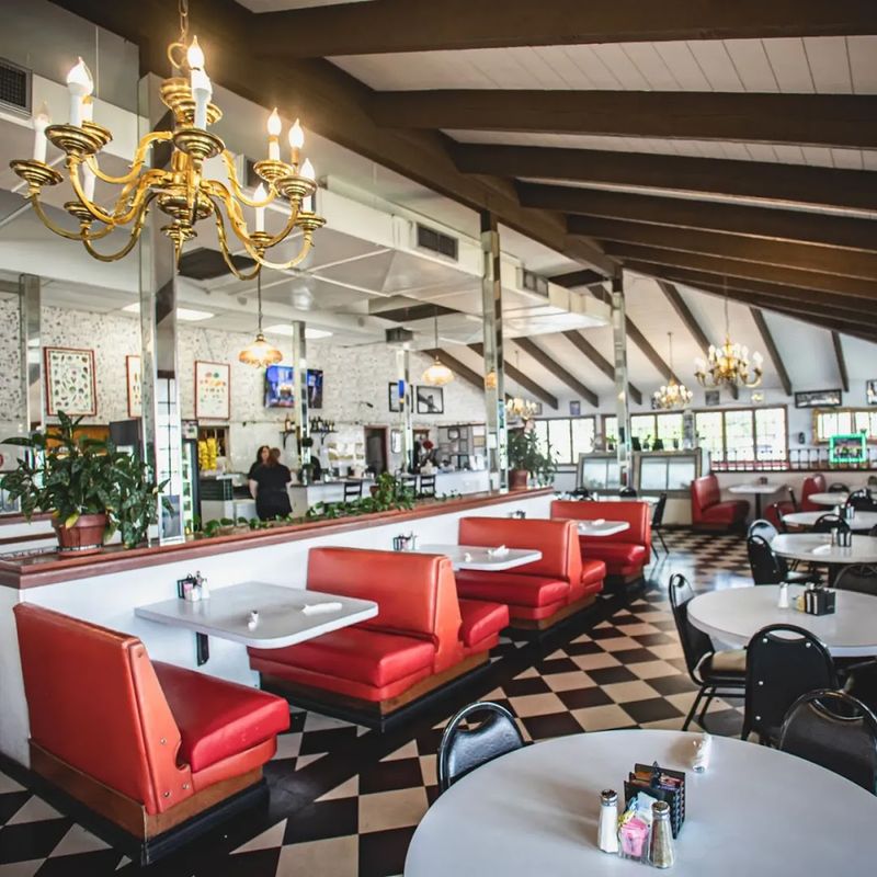 Retro Diner Atmosphere and Welcoming Vibe