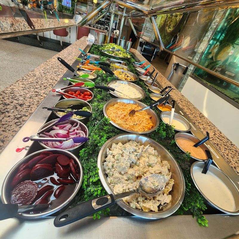 A Classic Soup-and-Salad Bar Experience