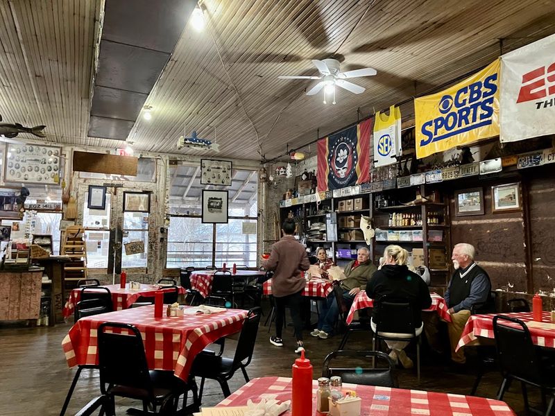 The Atmosphere Inside The Old Store