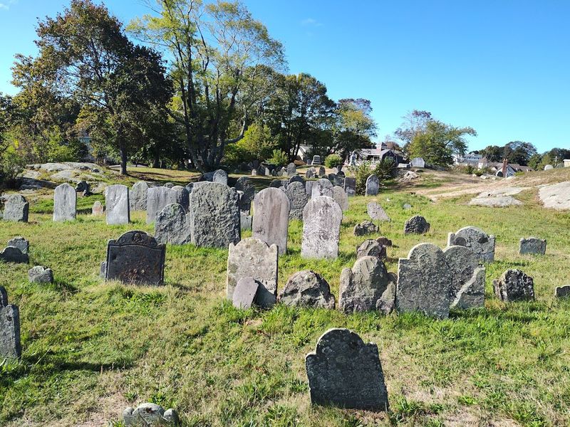 Old Burial Hill and Early Gravestones