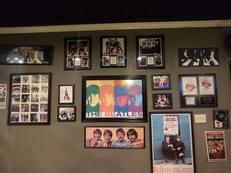 Walls Covered in Memorabilia