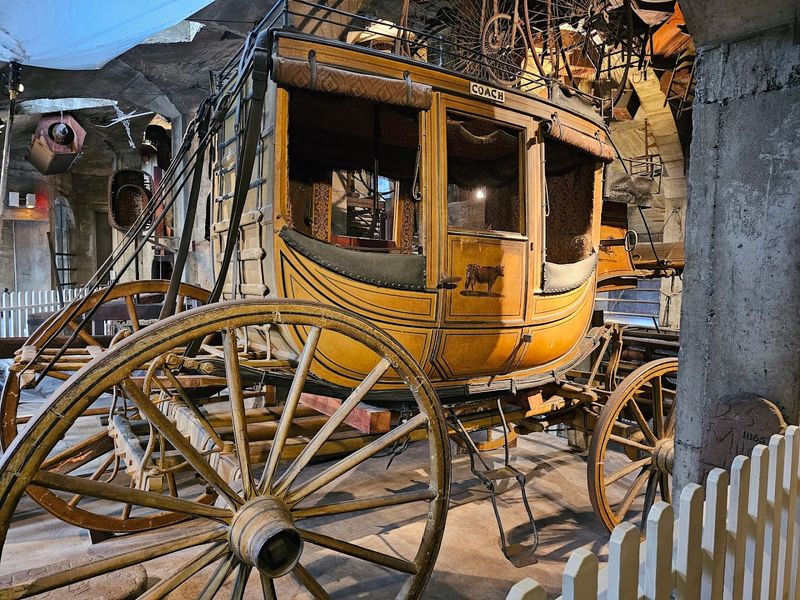 Must-See Artifacts: Fire Engine, Boat, and Stagecoach