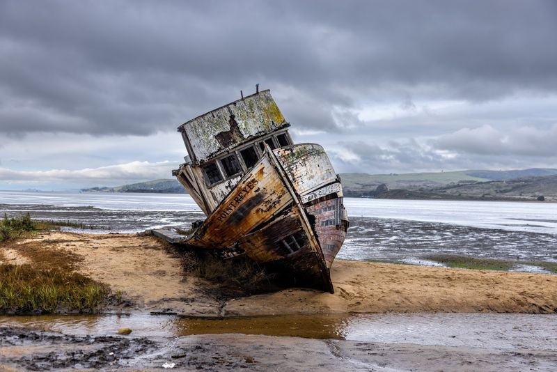 Point Reyes Shipwreck &mdash; Inverness, California (Tomales Bay)