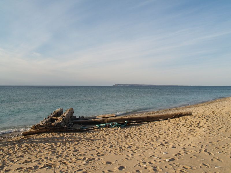 Great Lakes Shoreline Wreck Fragments &mdash; Sleeping Bear Dunes, Michigan