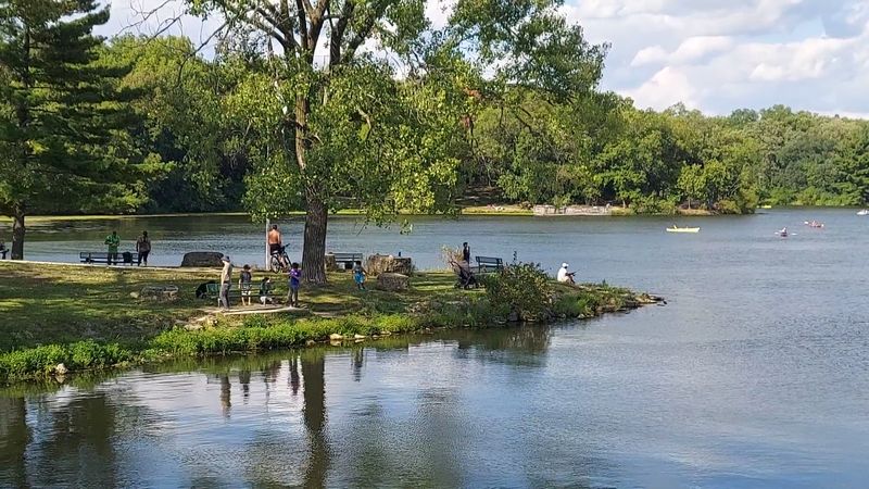 Rock Cut State Park - Pierce Lake North Shore Path (Winnebago County)