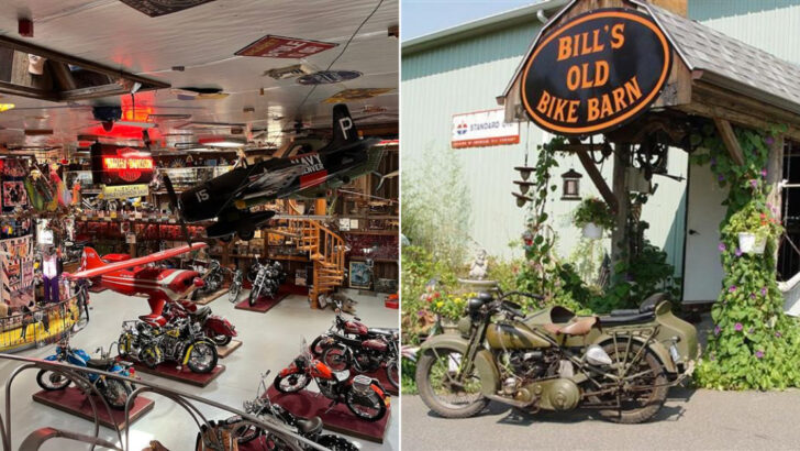 Nearly 200 Vintage Motorcycles Fill This Pennsylvania Barn Turned Into a One-of-a-Kind Museum