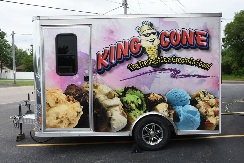 The Mobile Ice Cream Trailer Bringing King Cone to You