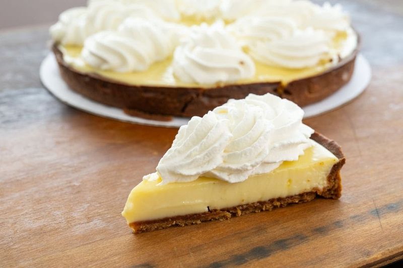 The Famous Gingersnap-Crusted Key Lime Pie