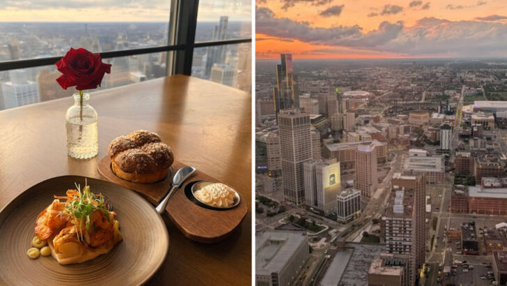 One of Michigan&rsquo;s Most Memorable Dining Experiences Happens 72 Floors Up With Unforgettable Views