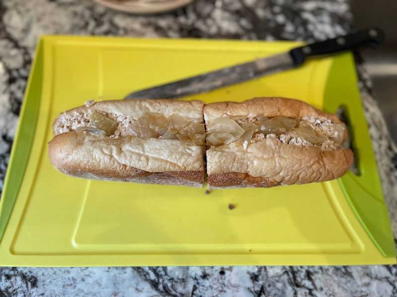 The roll: seeded, soft, and sturdy