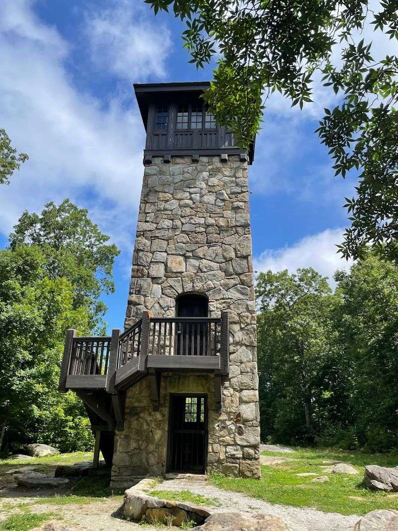 The Historic CCC Stone Fire Tower