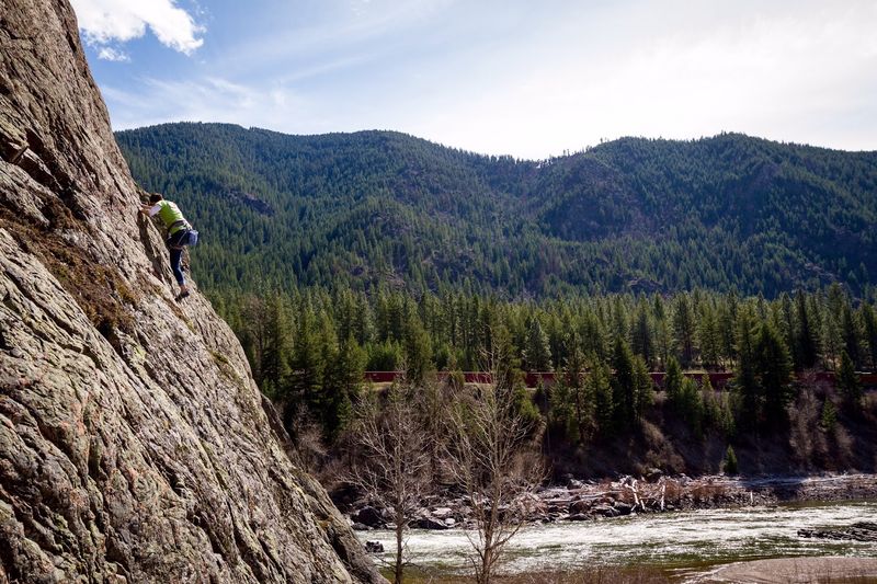 Rock Climbing in the Bitterroot Valley