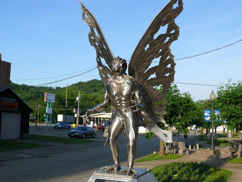 Mothman Statue and Plaza