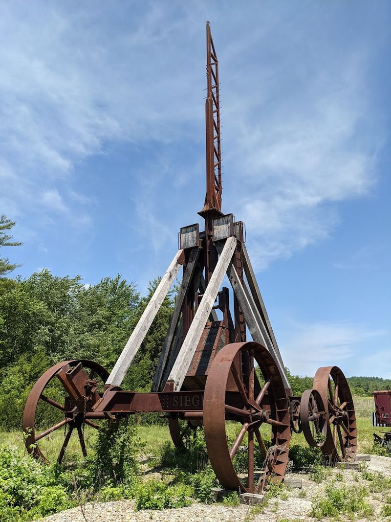 The Yankee Siege Trebuchet in Greenfield