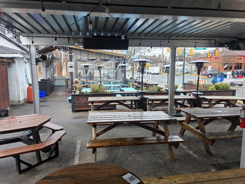 Outdoor Patio Seating on Franklin Street