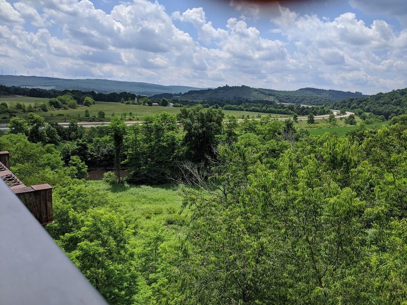 Salisbury Viaduct: Sky High Over Farm Country
