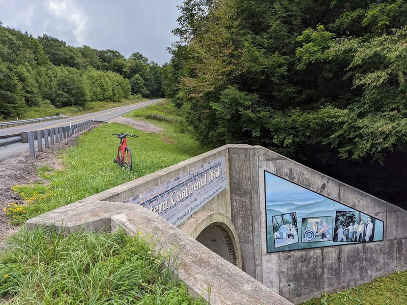 Riding Through Big Savage Tunnel