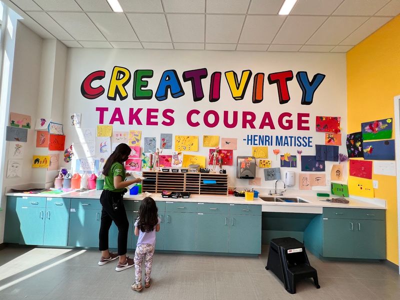 Art Studio Where Kids Create, Paint, and Express Themselves Freely