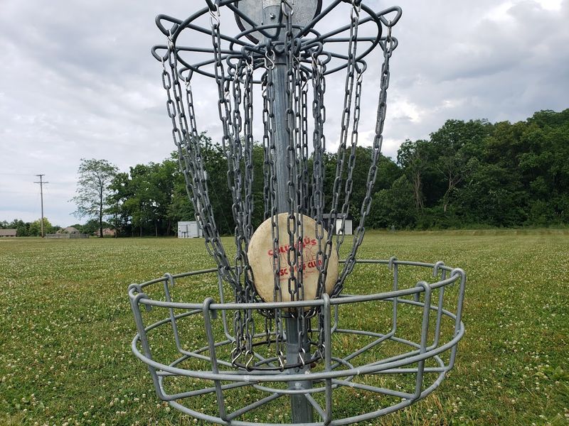 Trying the Disc Golf Course