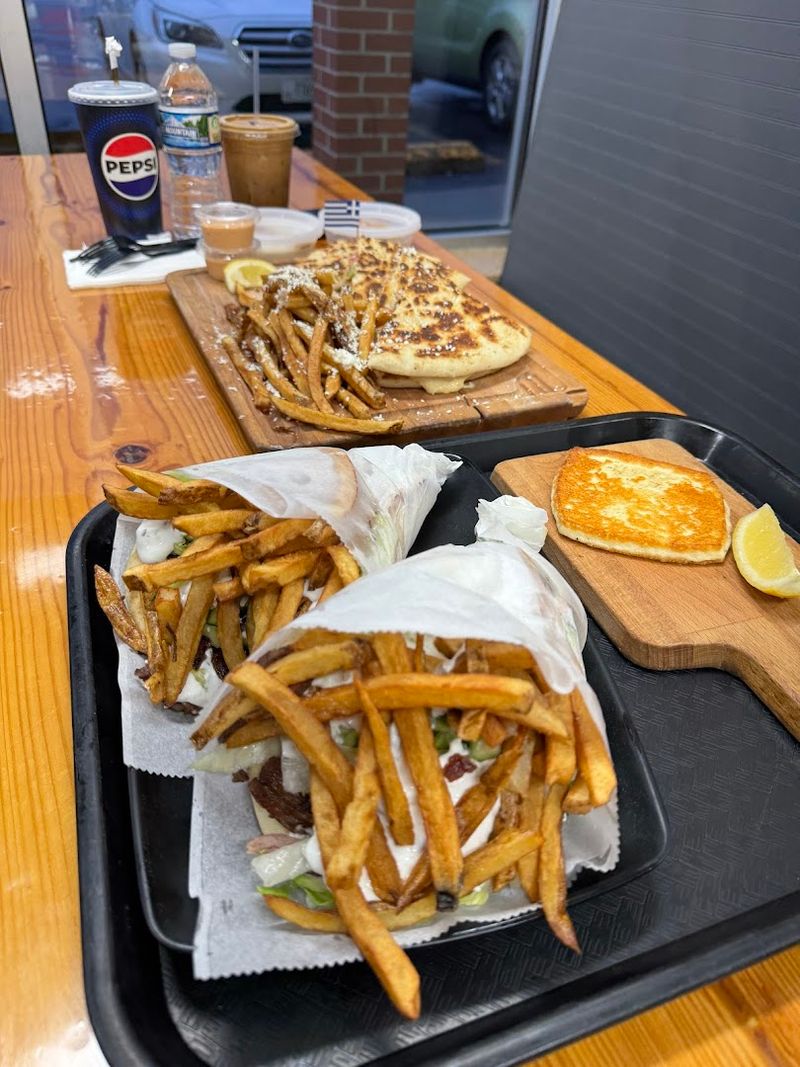 Greek Fries With Feta