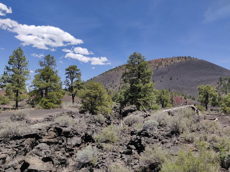 Sunset Crater and Lava Flow Trail add-on at Bonito Park (Flagstaff area)