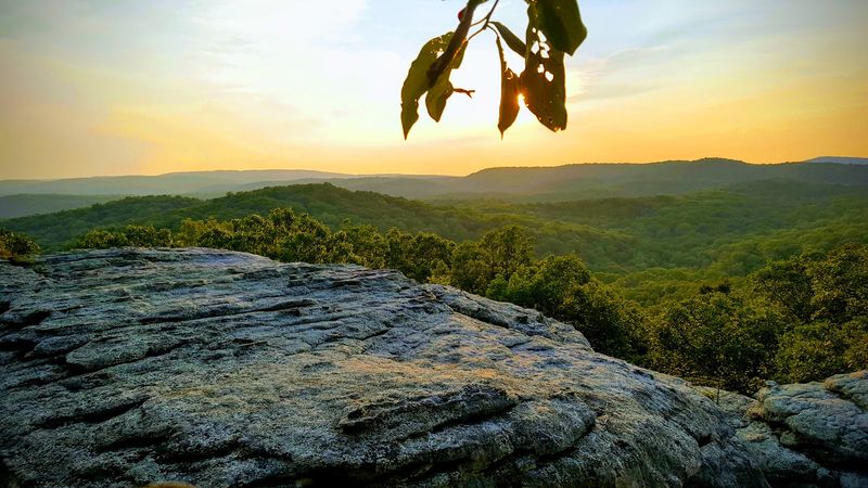 Sunrise Views From The Observation Trail Overlook