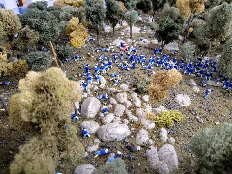 Little Round Top and the 20th Maine Exhibit