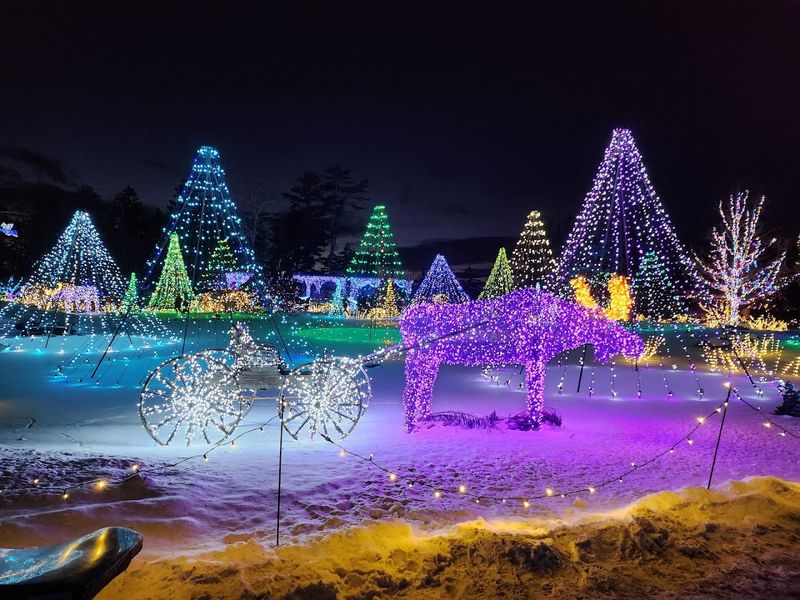 Gardens Aglow Holiday Light Display
