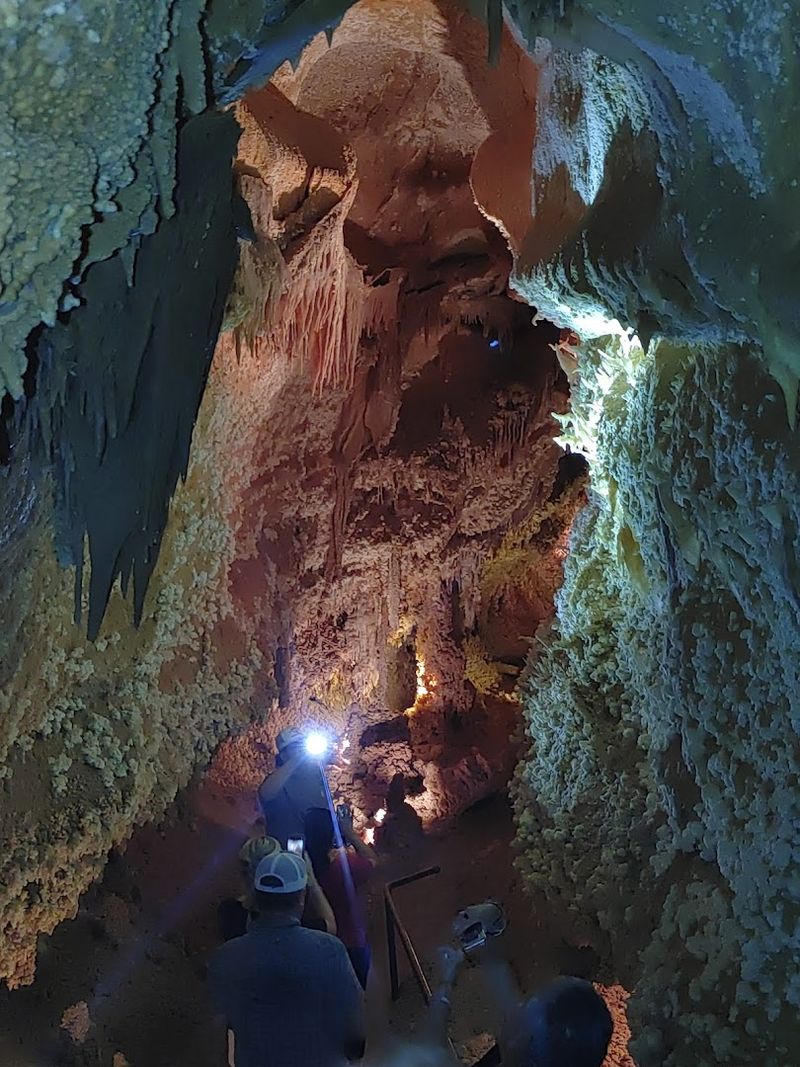 Fluorescent Formations: When UV Light Transforms the Cave