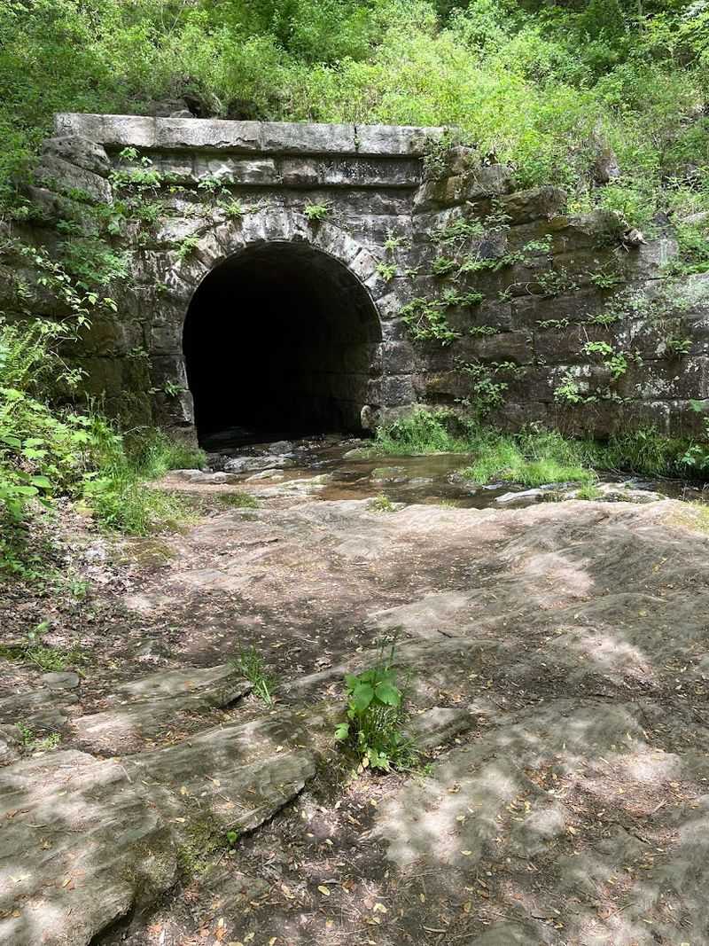 The Historic Railroad Tunnel at the Trail's End