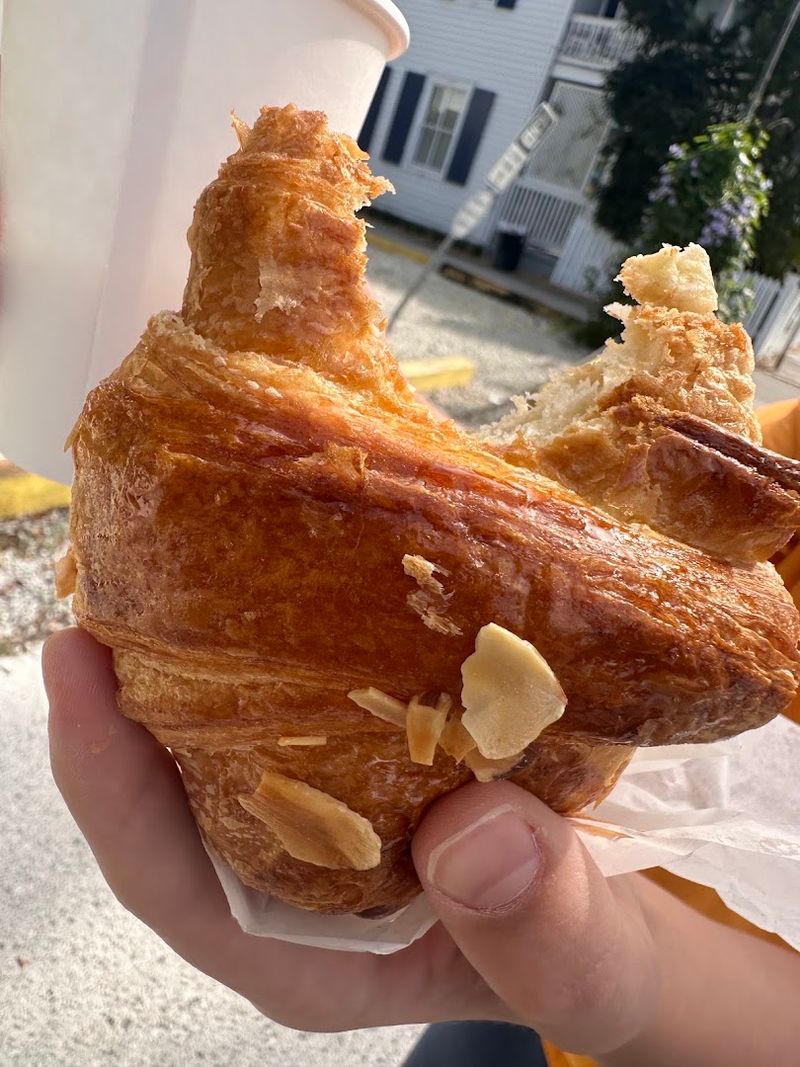 Flaky, Golden Almond Croissants