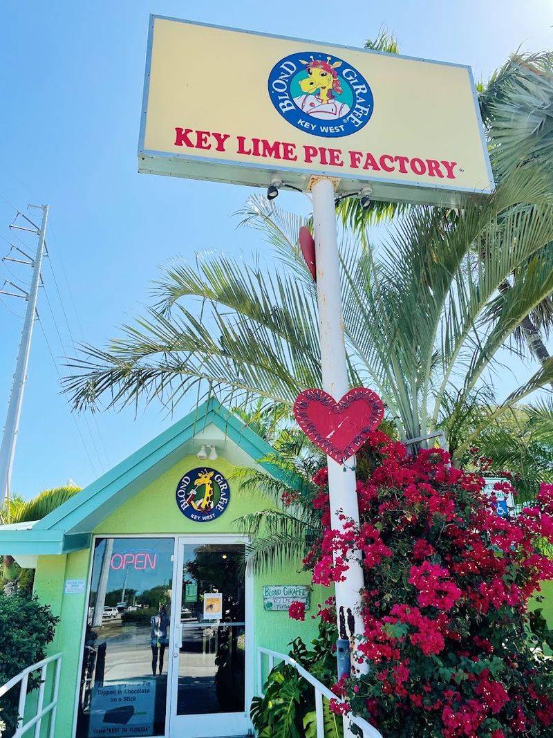 The Blonde Giraffe Key Lime Pie Factory