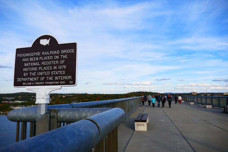 History Plaques and Educational Signage Along the Path