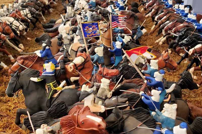 The Battle of Gettysburg Diorama