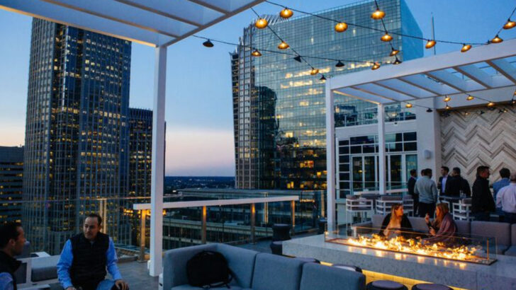 The Highest Rooftop Bar in North Carolina Sits 22 Floors Up With Some of the Most Breathtaking Views in the State