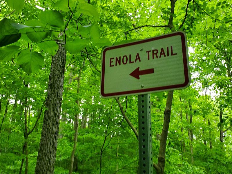 Connecting to the Enola Low Grade Trail for Bigger Adventures