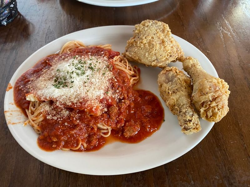 The Story Behind Fried Chicken and Spaghetti
