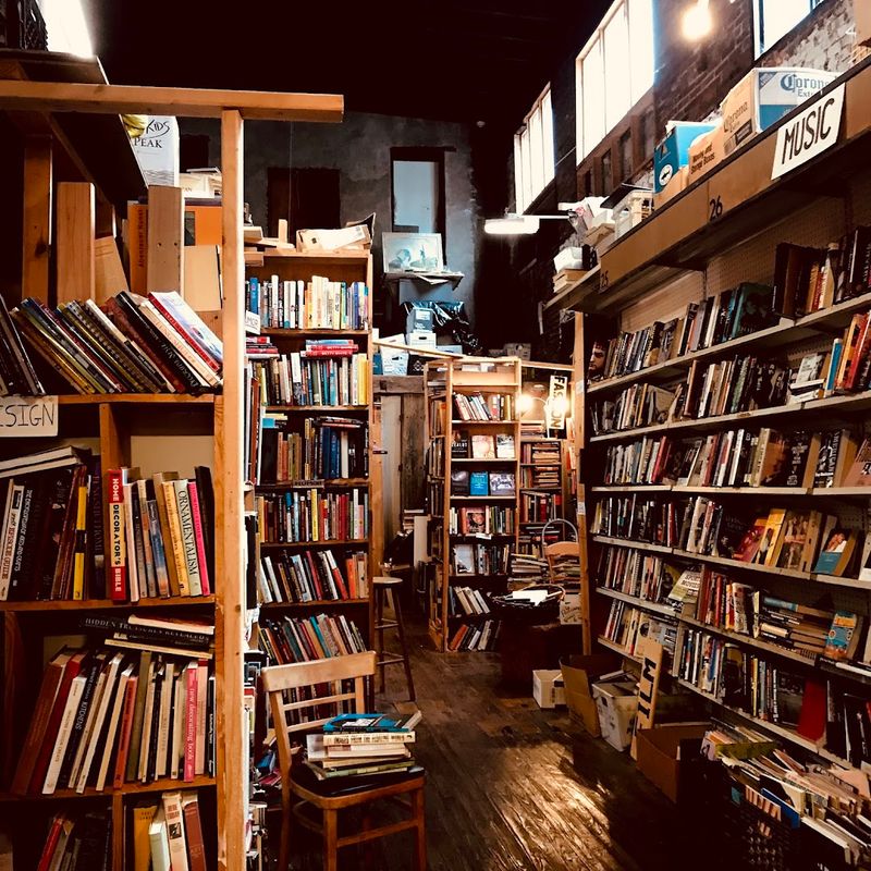 Floor-to-Ceiling Shelves Packed With History