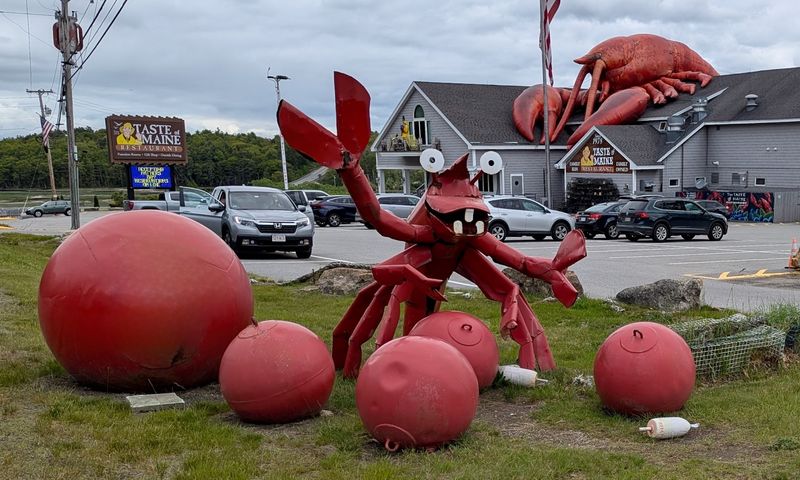 Giant Lobster at Taste of Maine &mdash; Woolwich, ME