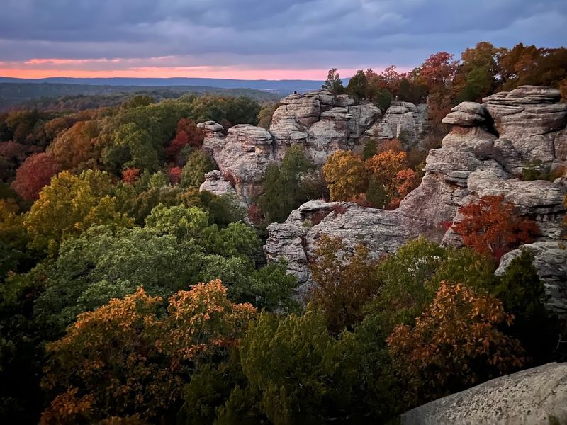 The 320-Million-Year-Old Sandstone Rock Formations