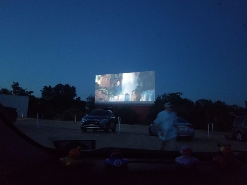 A Rare Mo-Ped Theater With Both Drive-In and Walk-In Options