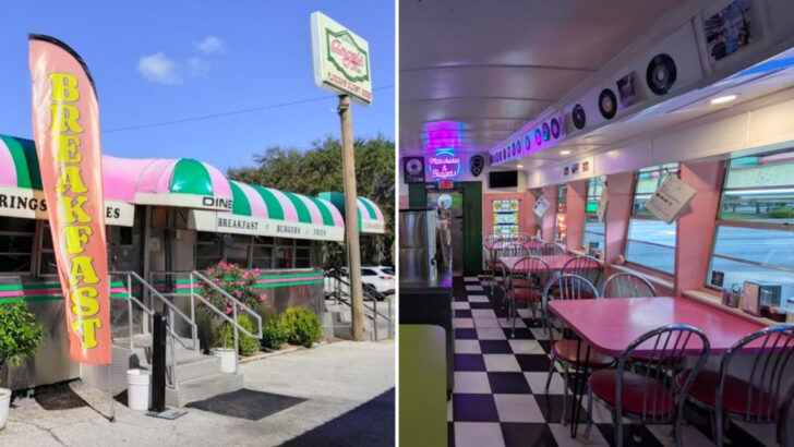 The Oldest Diner In Florida Has Been Serving Home-Cooked Meals Inside A Genuine Vintage Train Car Since 1932