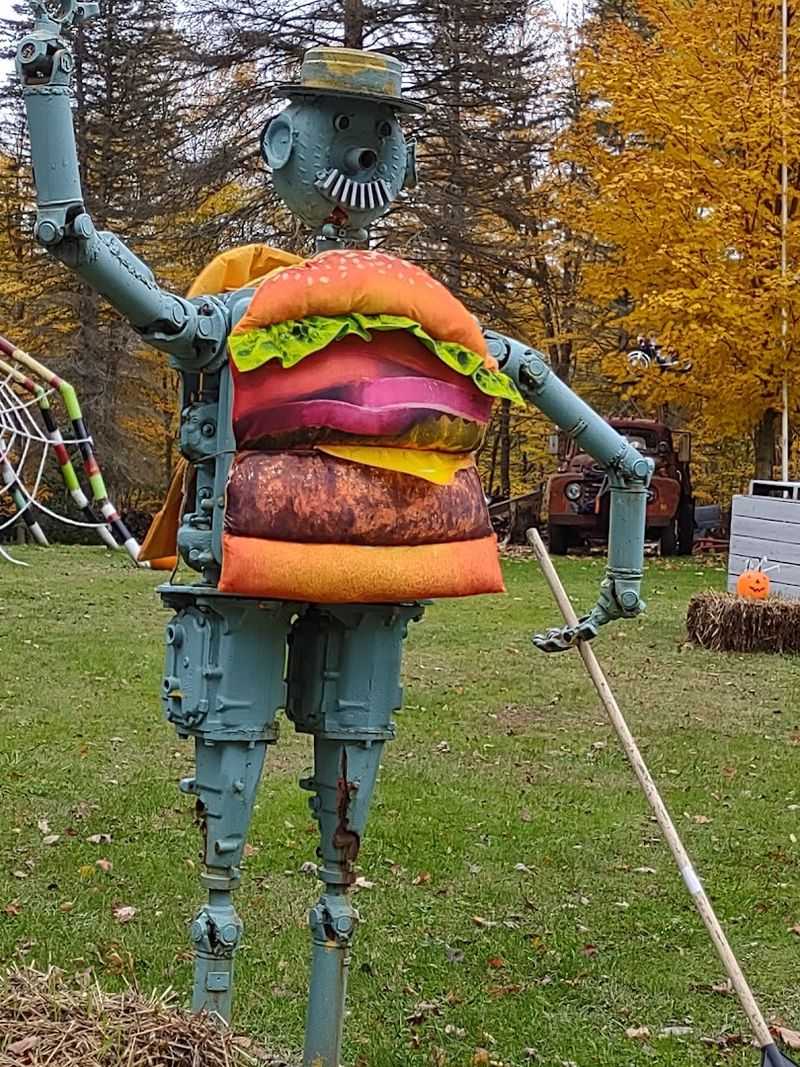 Repurposed Metal Art Made Entirely from Scrap