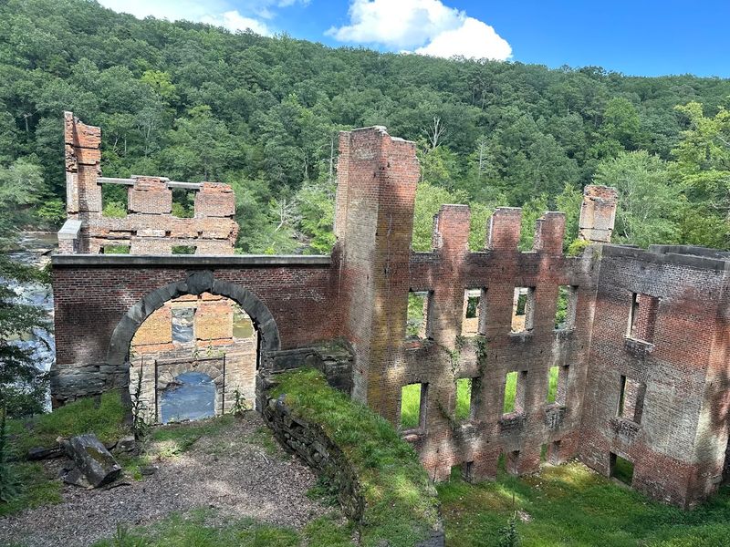 The Historic New Manchester Mill Ruins