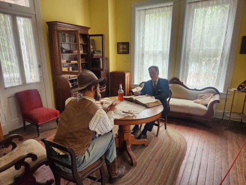 The Sheriff's Family Quarters Located Right Inside the Jail