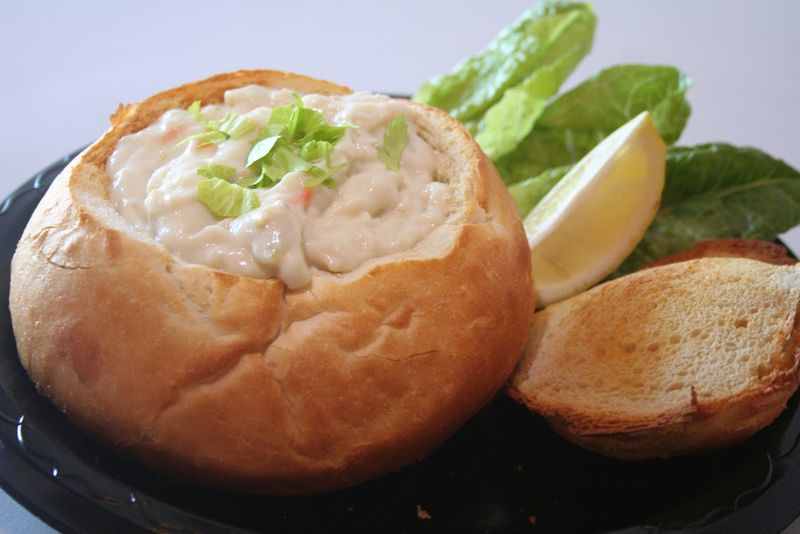 Clam Chowder Bread Bowl