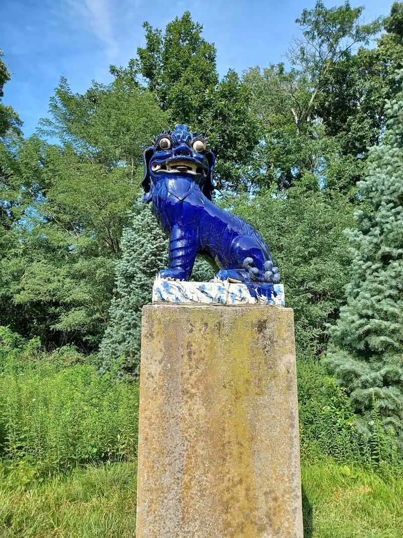 The Fu Dog Garden: Guardians of Ancient Mystery