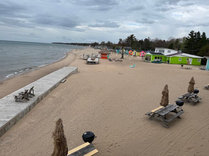 500 Feet of Private Lake Huron Beachfront