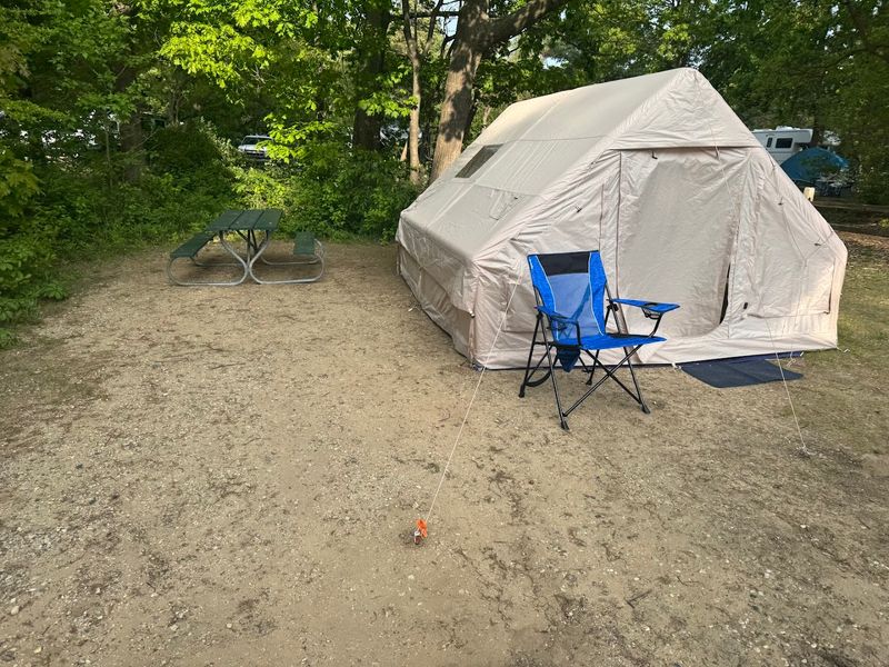 Camping At Van Buren State Park