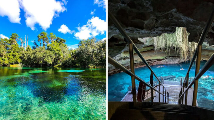 The Ultimate Florida Springs Road Trip Features Crystal-Clear Water and Underground Caves